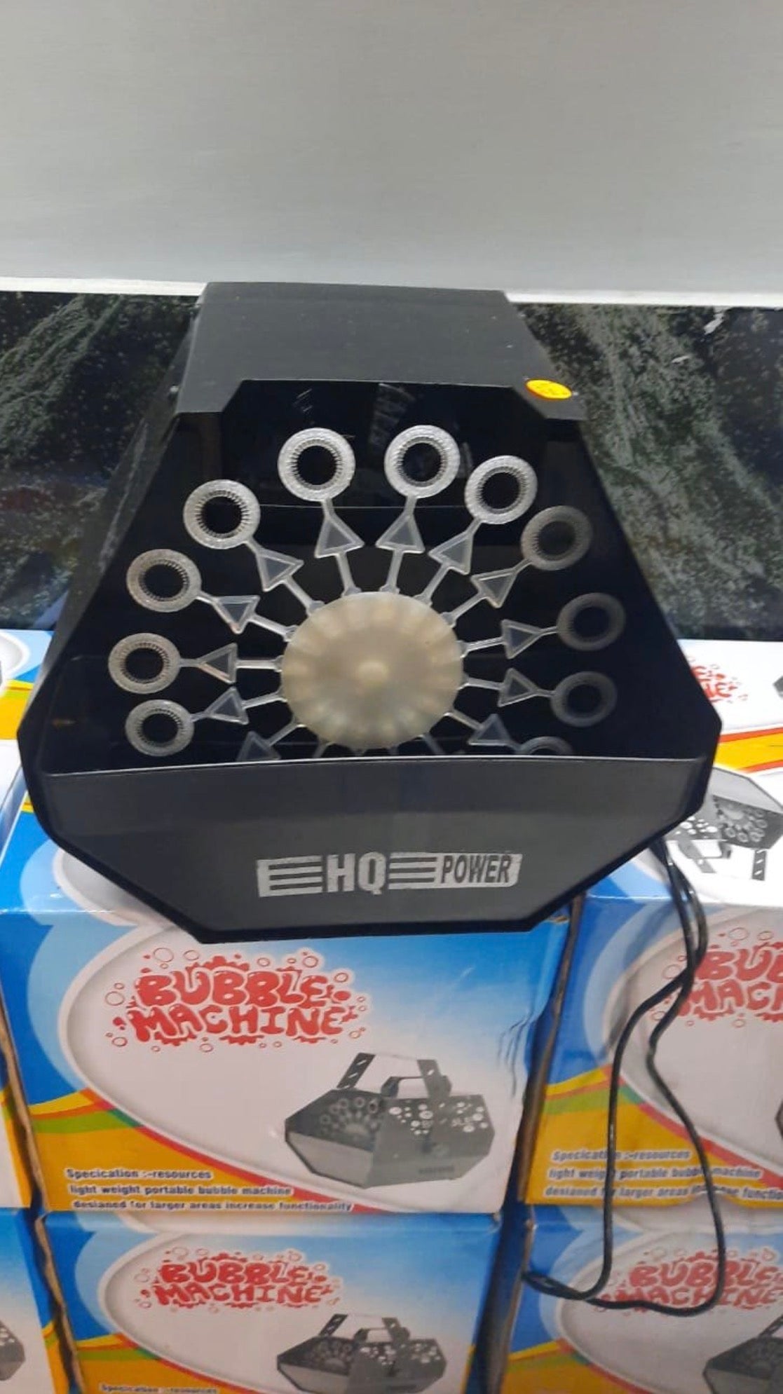 Portable Bubble Machine
